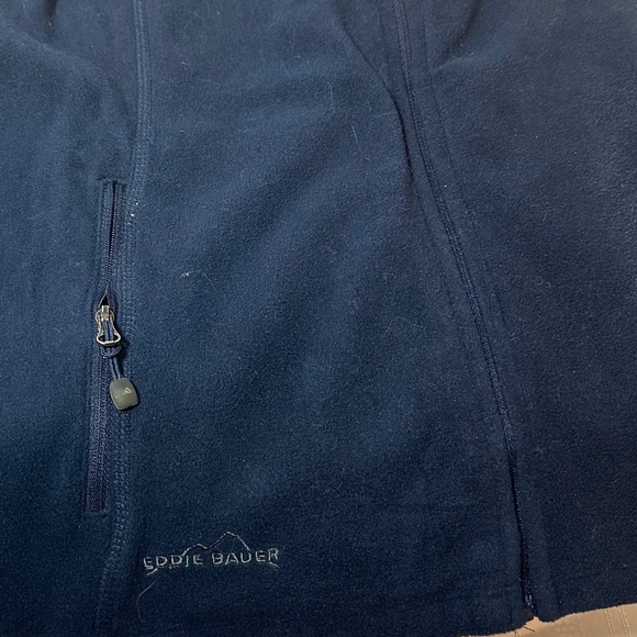 Lightweight Sage branded micro fleece jacket by Eddie Bauer - Picture 5 of 6
